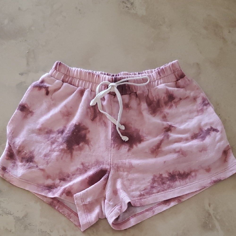 Tie-Dye Pink Women's Shorts